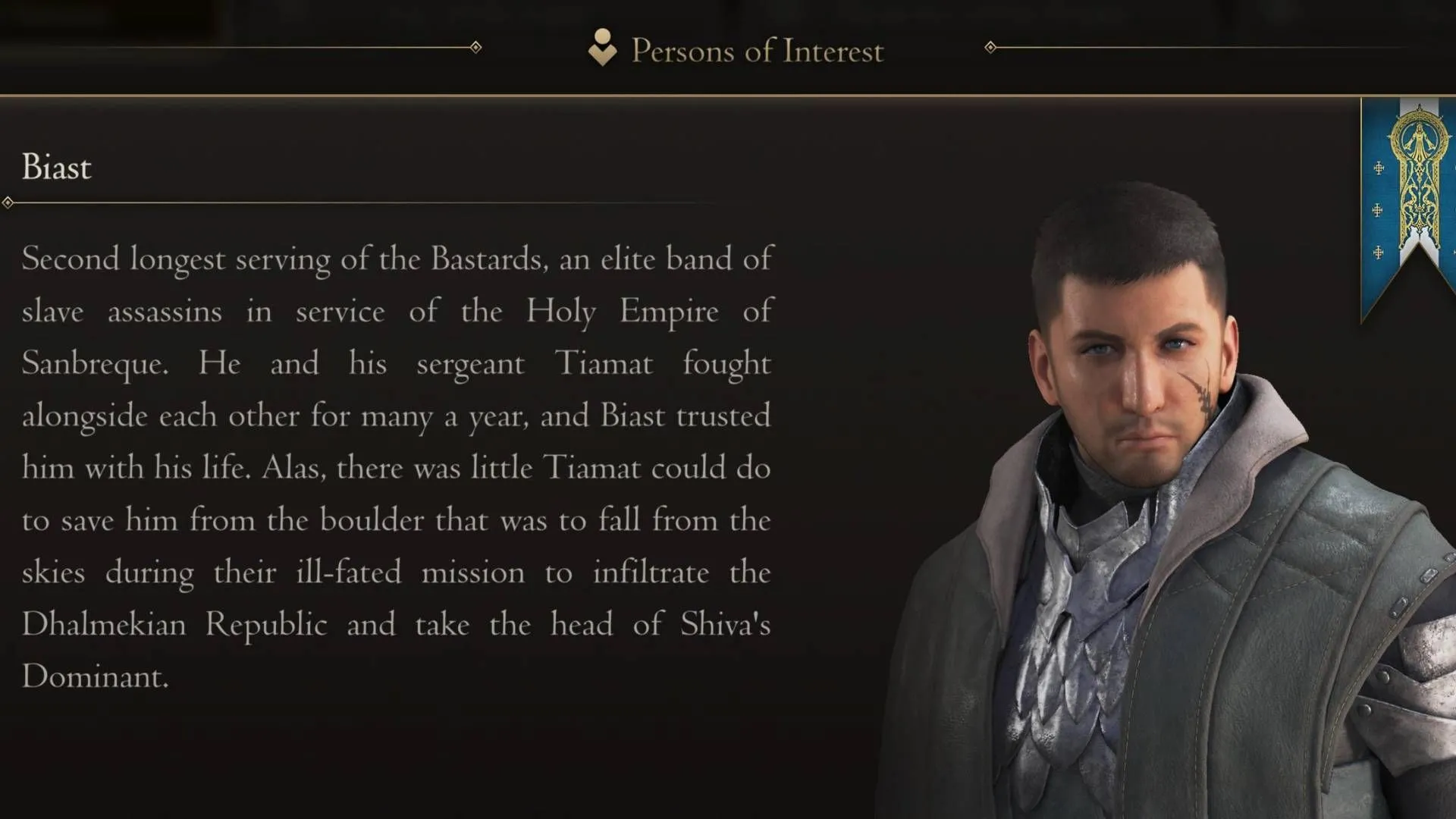 Biast của đội Wyverns hy sinh trong cảnh mở đầu Final Fantasy 16