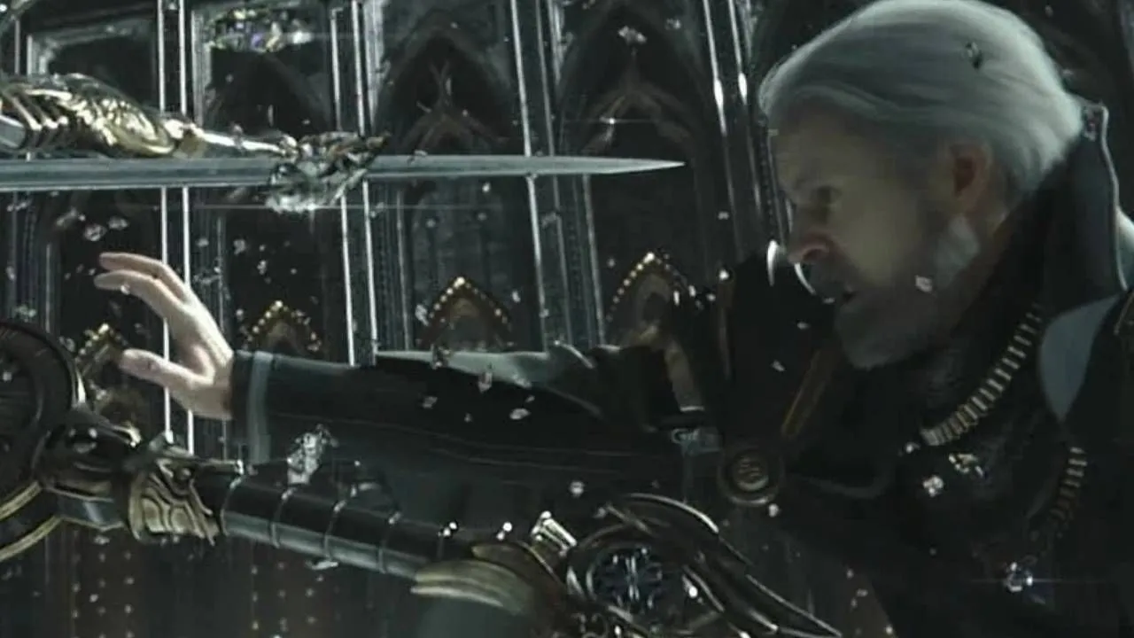 Cái chết của Vua Regis trong Kingsglaive Final Fantasy 15
