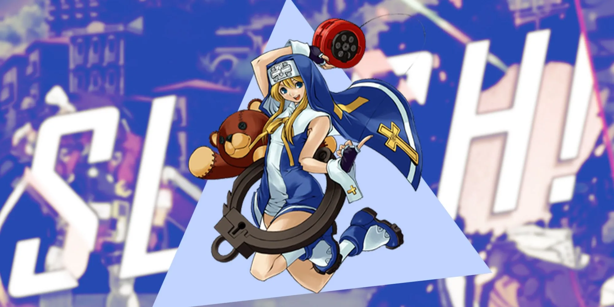 Cảnh thất bại trong Guilty Gear Strive, một tựa game đối kháng nổi bật