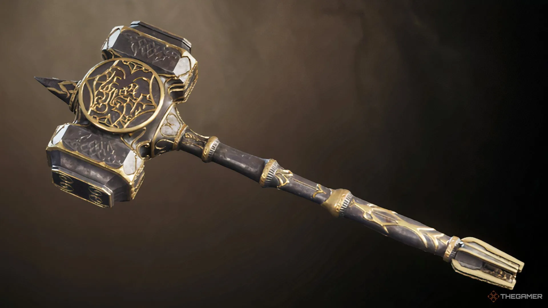 Chiếc chùy Ebony Warhammer trong The Elder Scrolls IV: Oblivion, phù hợp cho build "Stealth Smash".