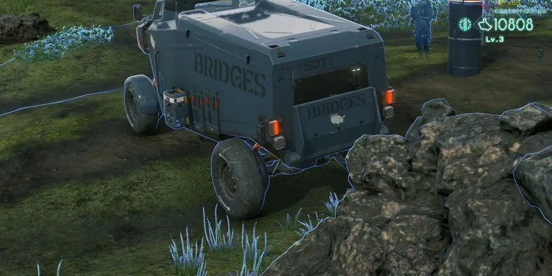 Chiếc xe tải (Truck) - một trong các phương tiện di chuyển chính trong Death Stranding