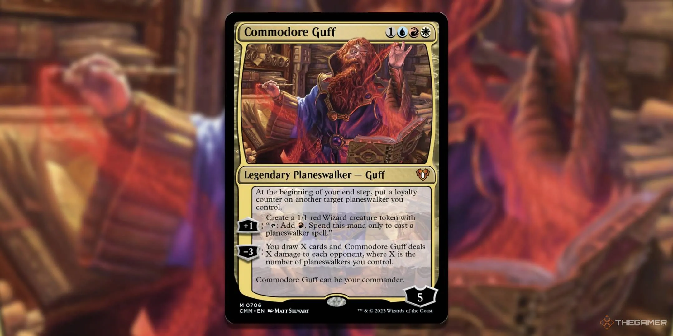 Commodore Guff, một Planeswalker trong MTG