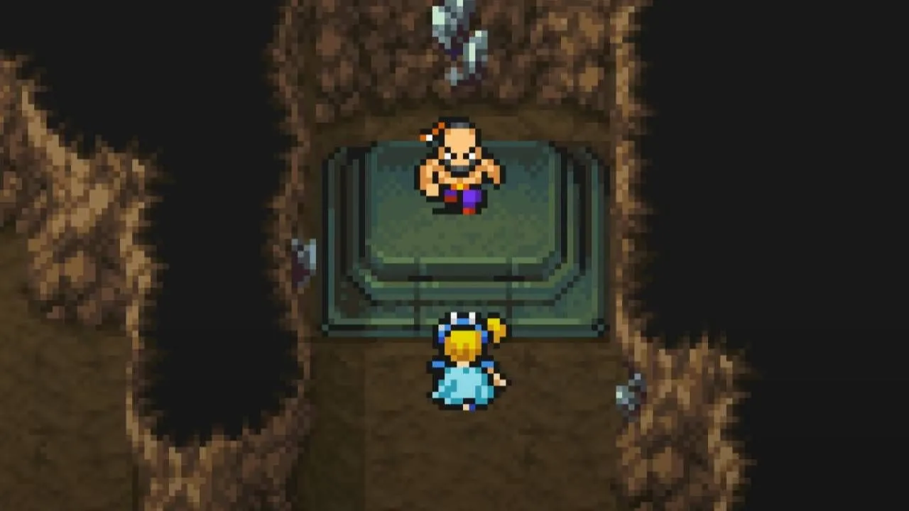 Djinn bị đánh bại trong Hang động Phong ấn ở Final Fantasy 3