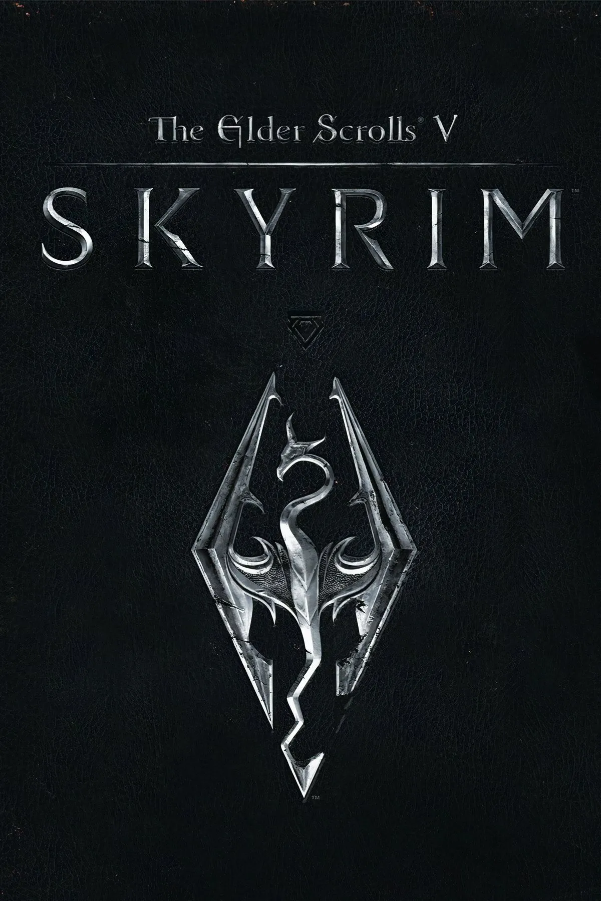 Dragonborn đang đối mặt với một con rồng trong thế giới Skyrim rộng lớn