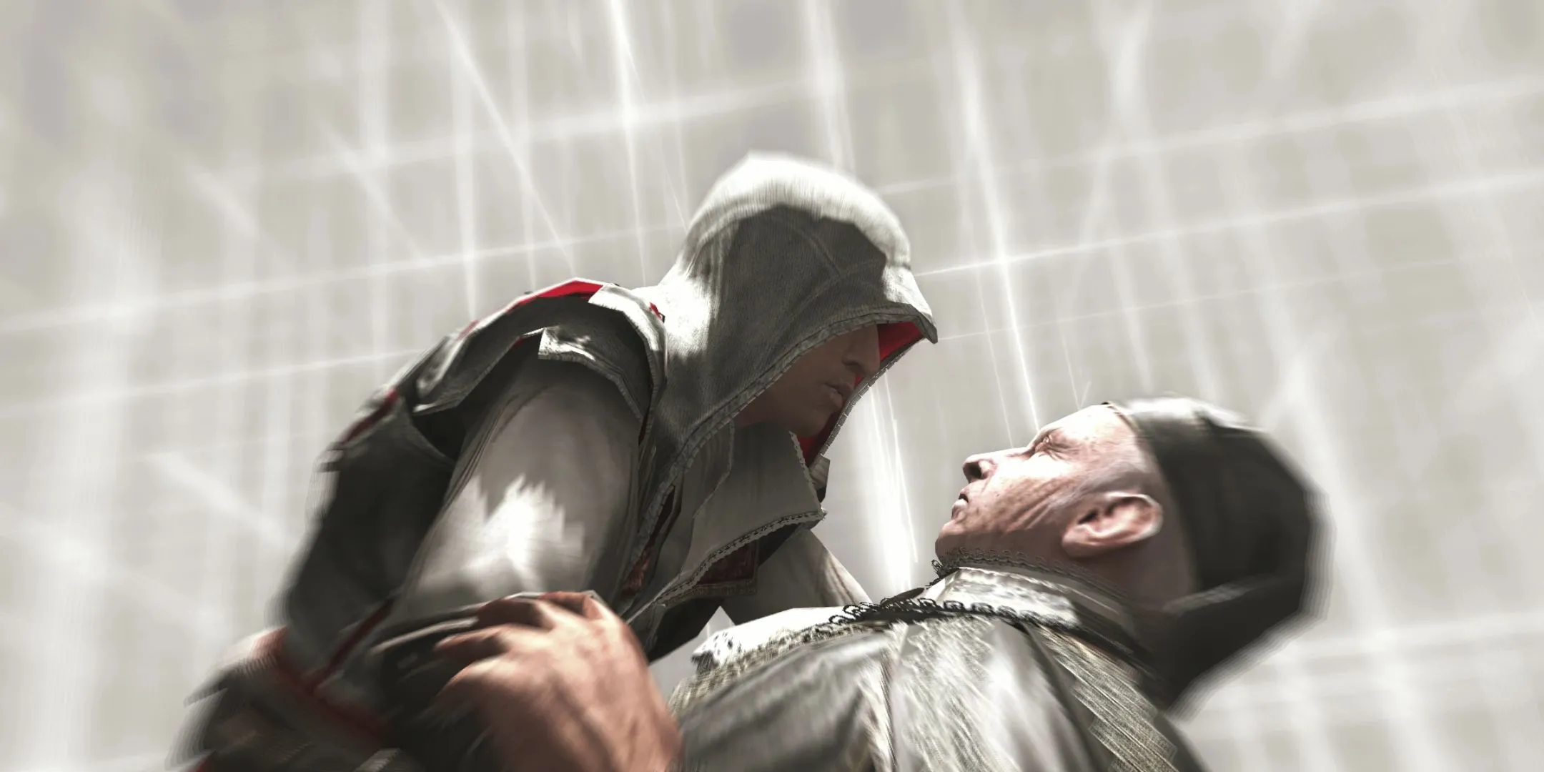 Ezio Auditore trong Assassin's Creed II, kết liễu kẻ thù với câu &quot;Requiescant In Pace.&quot;