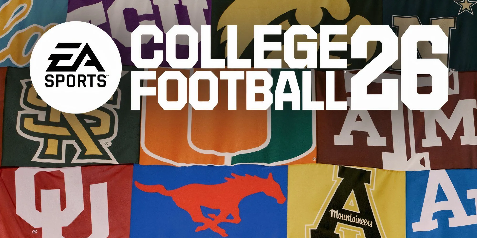 Giao diện chính và cảnh thi đấu trong EA Sports College Football 26, tổng quan về đồ họa và phong cách trình bày của game.