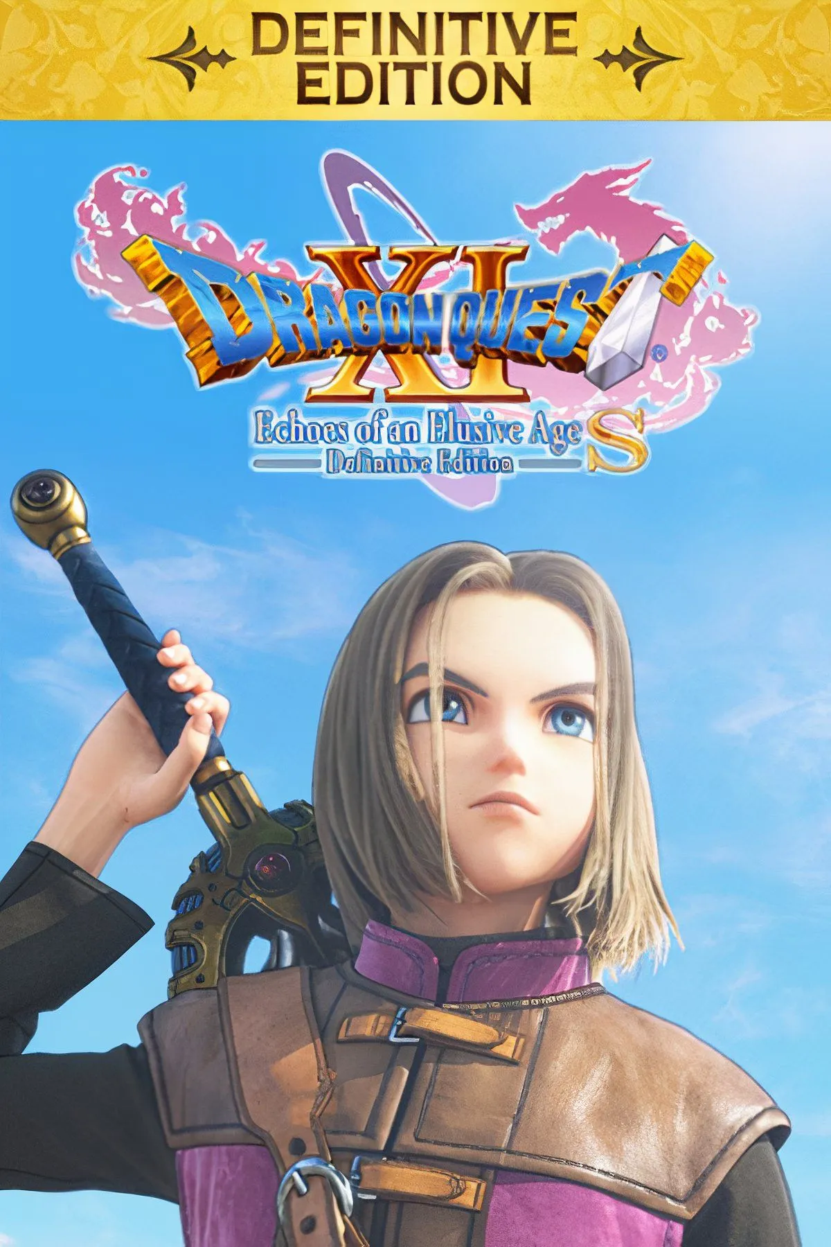 Hành trình phiêu lưu của Luminary cùng các đồng đội trong Dragon Quest XI S: Echoes of An Elusive Age.