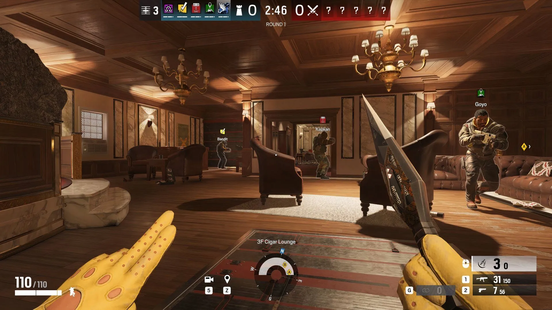 Hiệu ứng âm thanh 3D và tiếng vang trong Rainbow Six Siege X, tầm quan trọng của tai nghe