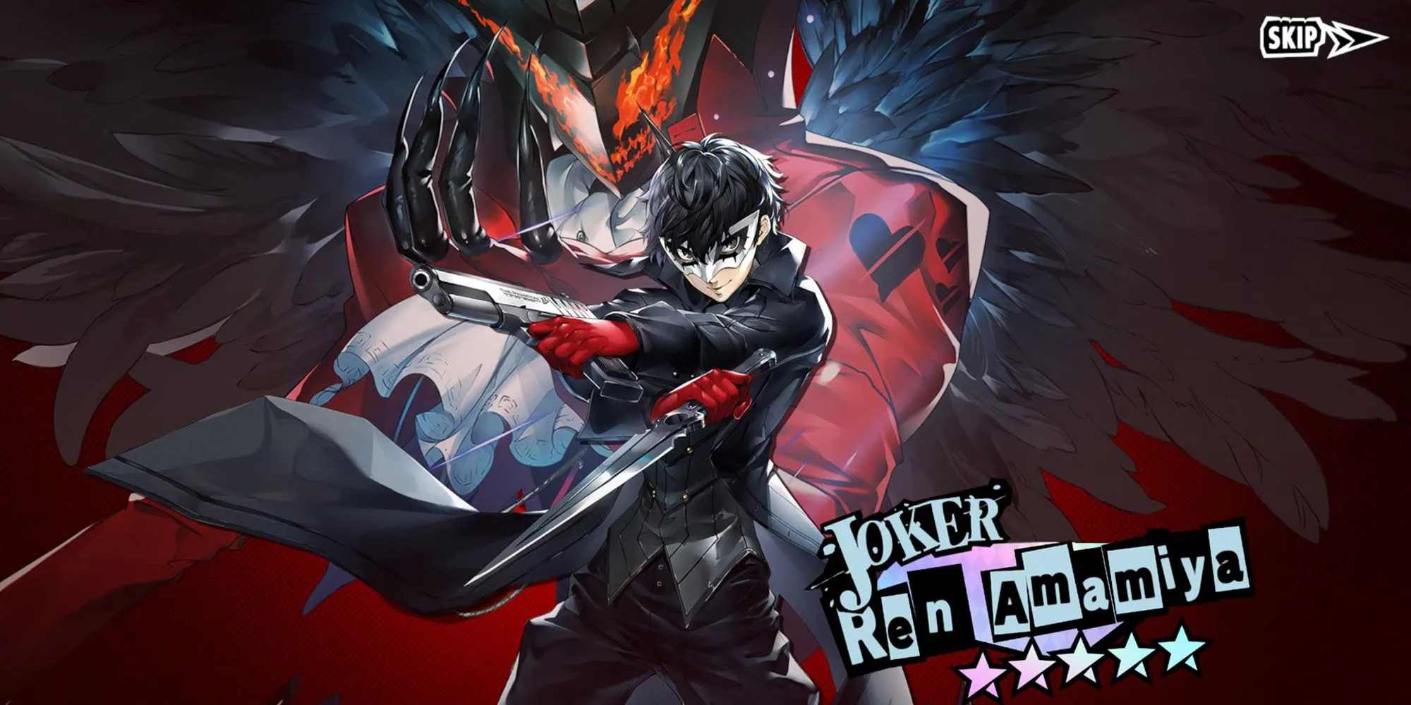 Hiệu ứng hoạt ảnh khi quay Gacha 5 sao trong Persona 5 The Phantom X