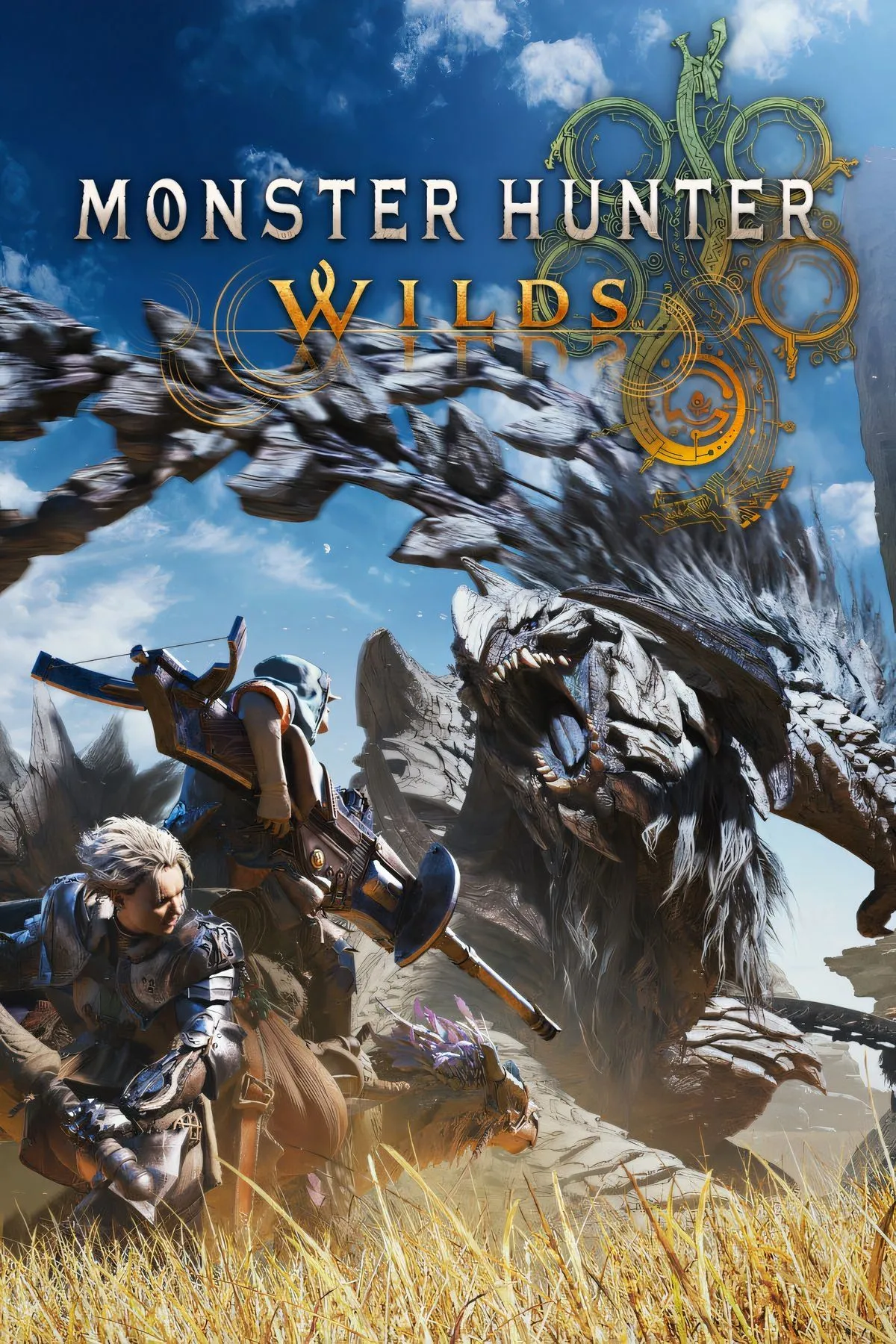 Hình ảnh bìa Monster Hunter Wilds, tựa game mới nhất cho thấy sự tiếp cận dễ dàng hơn của series.