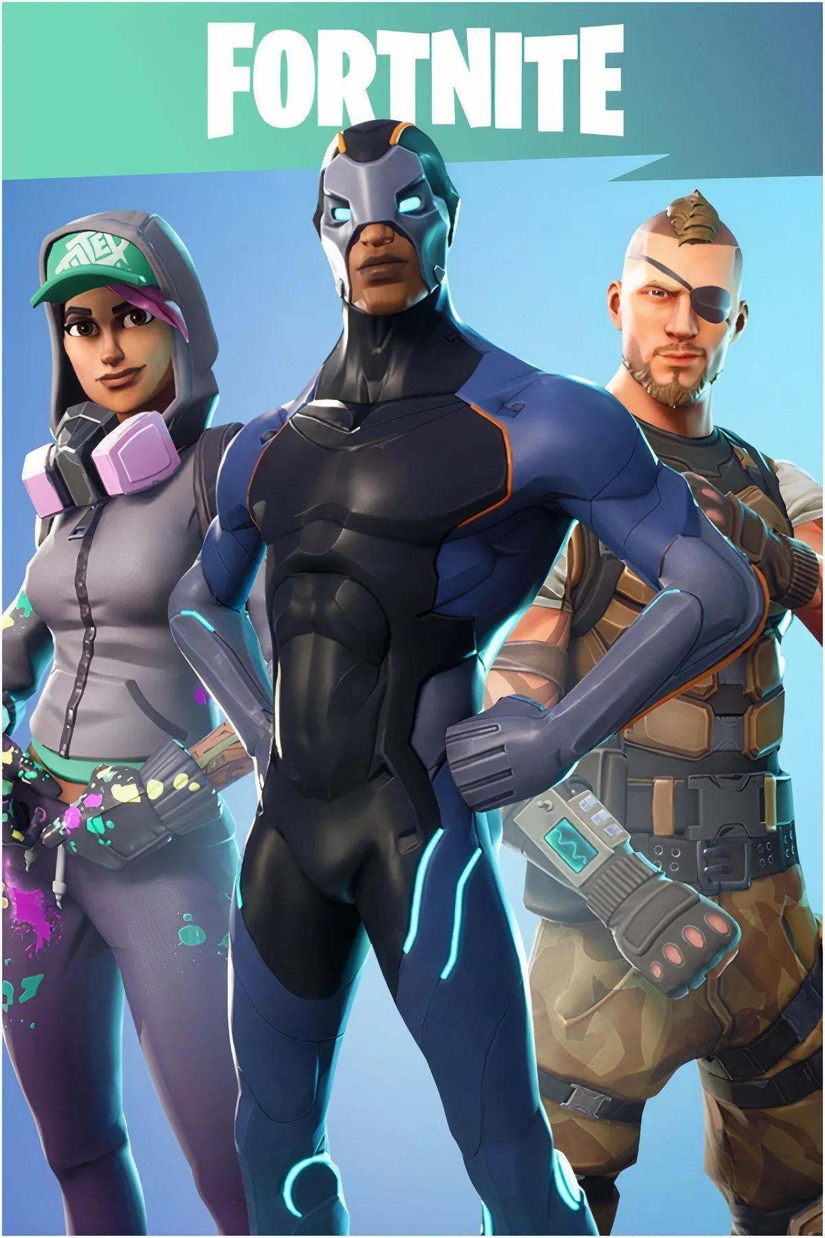 Hình ảnh các nhân vật xây dựng công trình phòng thủ trong Fortnite: Save the World