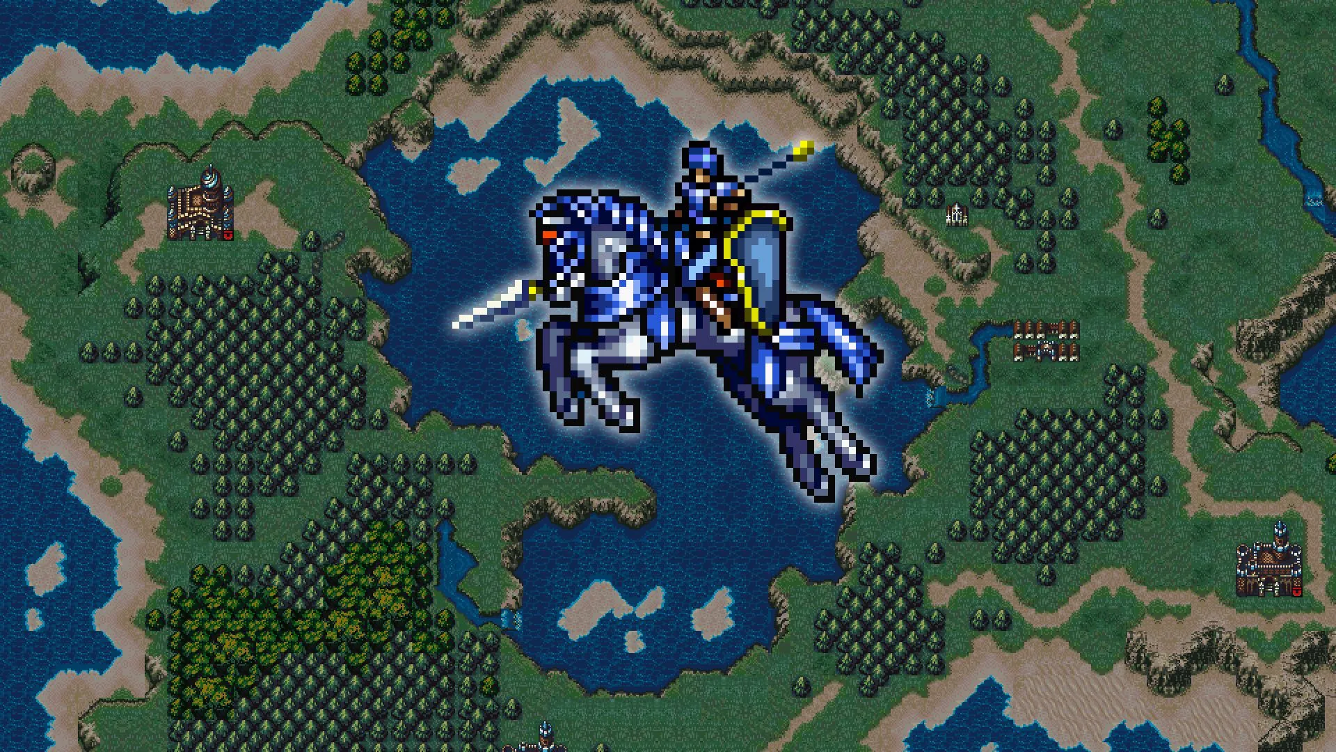 Hình ảnh nhân vật từ Fire Emblem: Genealogy Of The Holy War, tựa game chiến thuật kinh điển.