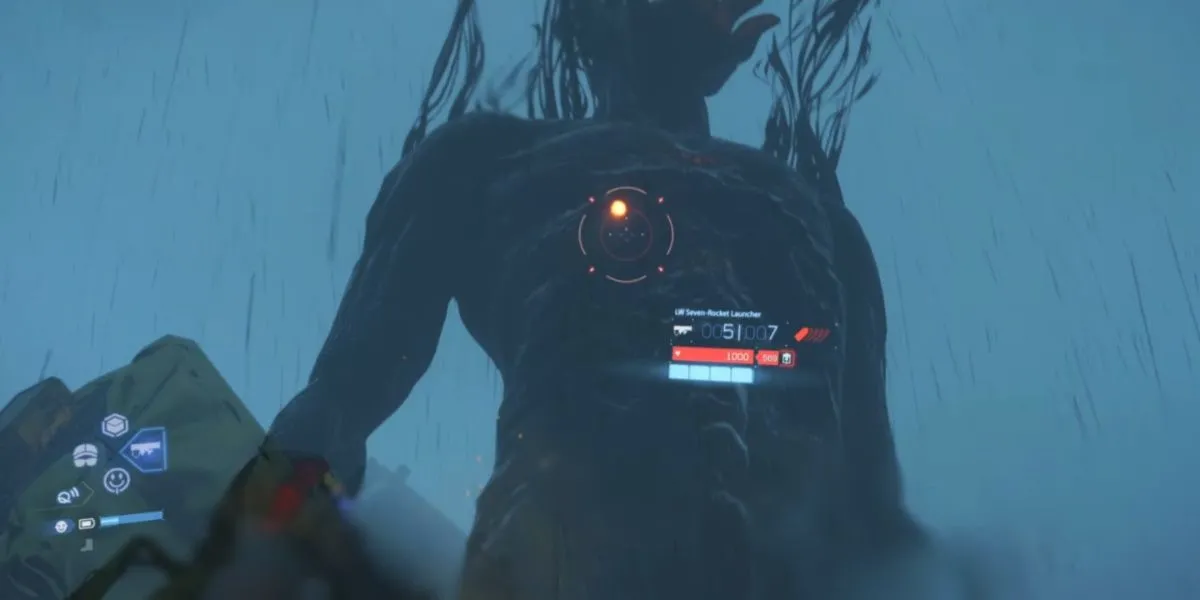 Hoàn thành trophy Savior of Terminal Fort Knot: Ngăn chặn Voidout tại pháo đài trong Death Stranding 2