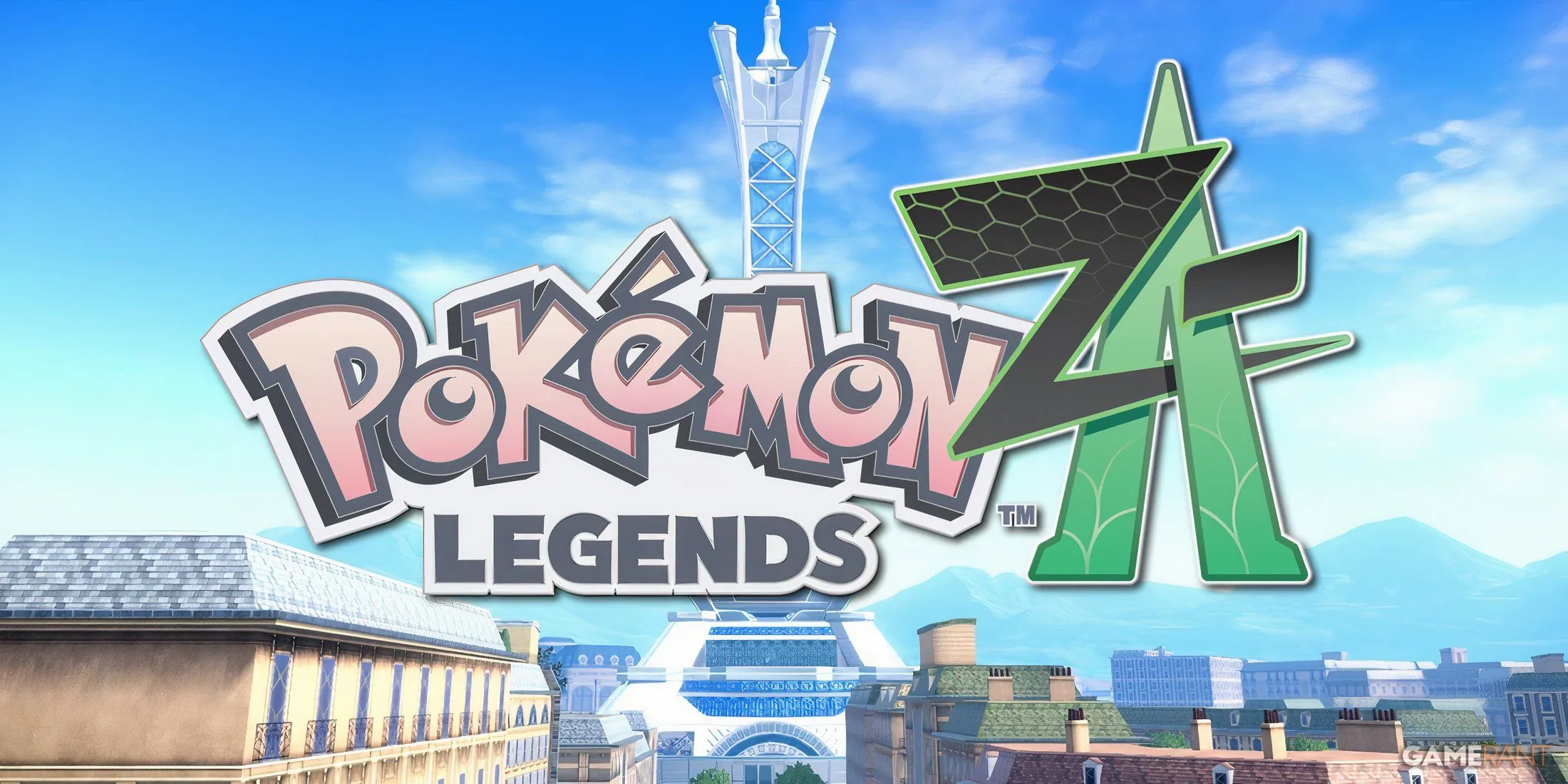 Logo game Pokemon Legends Z-A hé lộ bối cảnh tại thành phố Lumiose