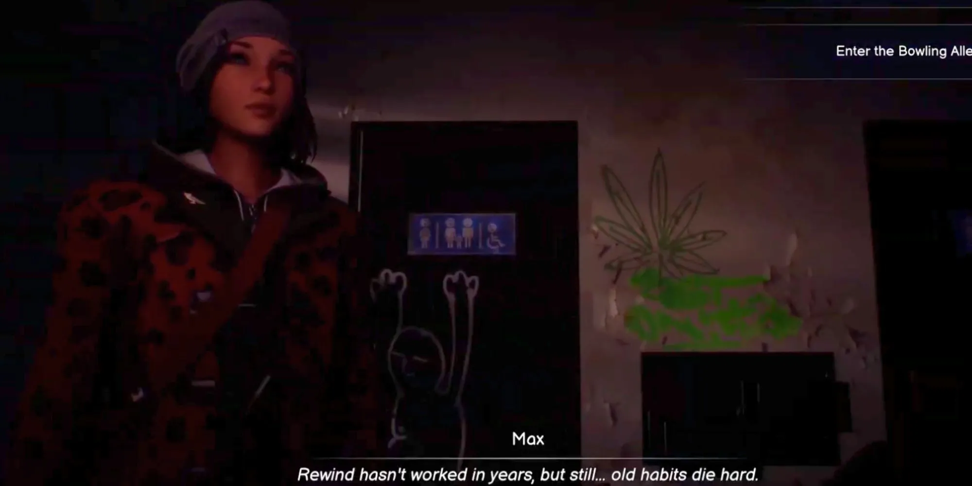 Max Caulfield sử dụng năng lực tua lại thời gian trong Life is Strange: Double Exposure