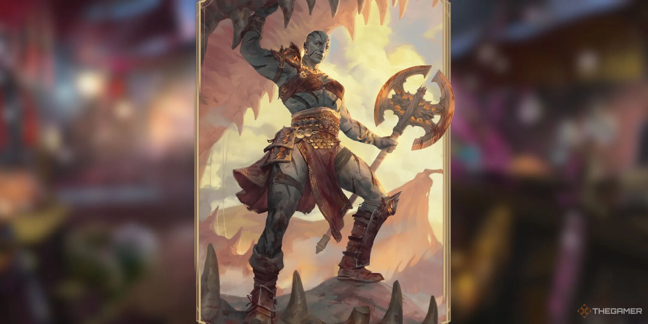 Một chiến binh Goliath với khả năng Powerful Build được tăng cường, sẵn sàng cho mọi thử thách Ability Check