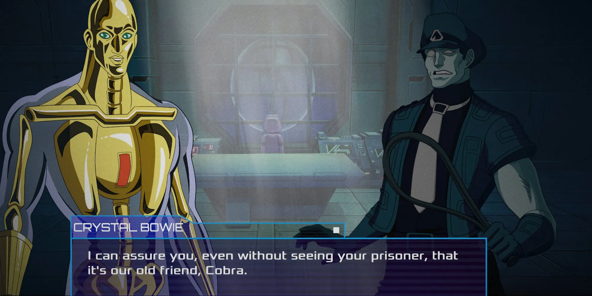 Nhân vật phản diện Crystal Bowie trong game Space Adventure Cobra The Awakening
