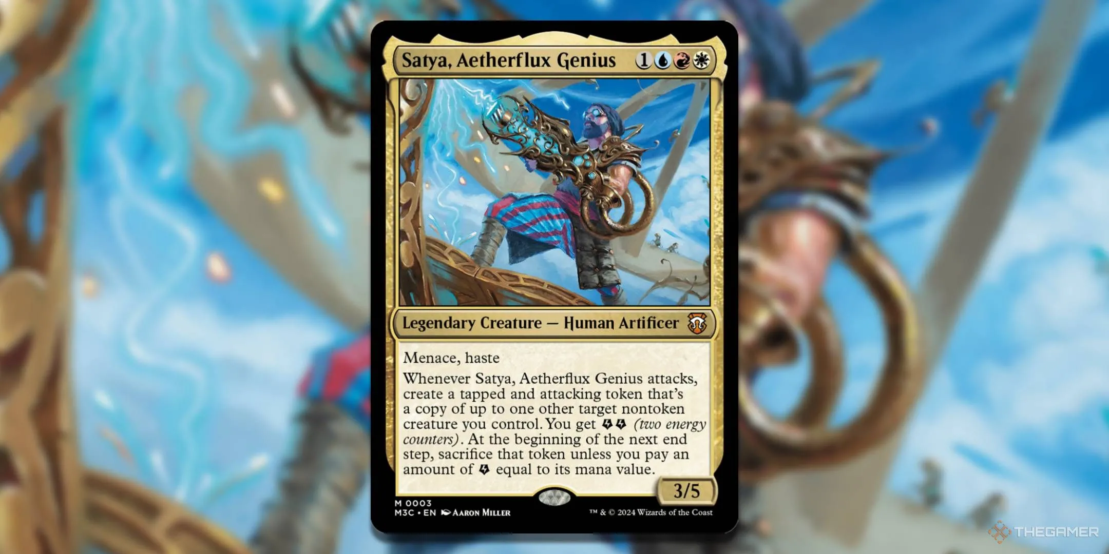 Satya, Aetherflux Genius từ MTG