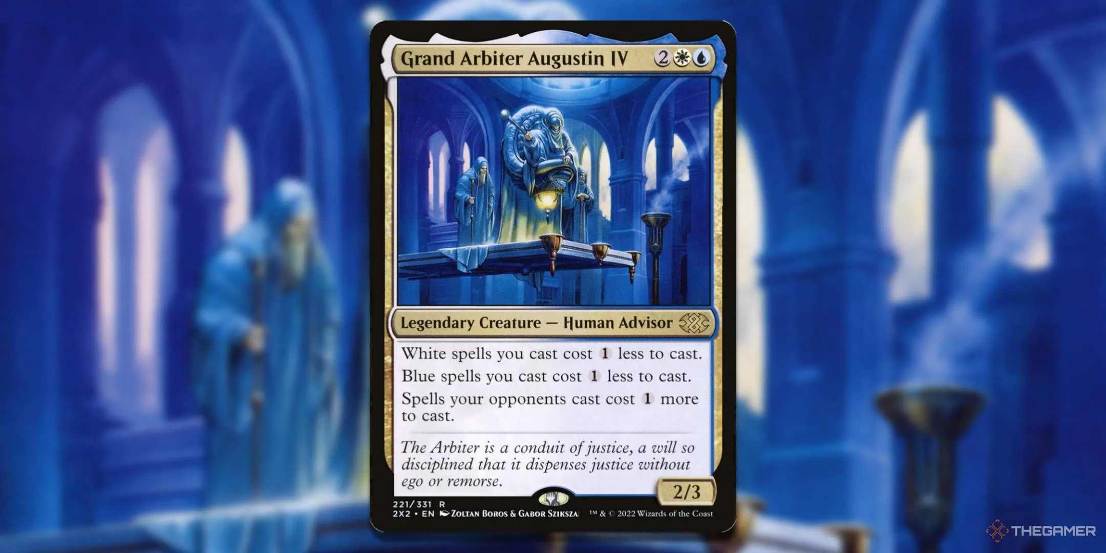 Thẻ bài Grand Arbiter Augustin IV trong Magic: The Gathering