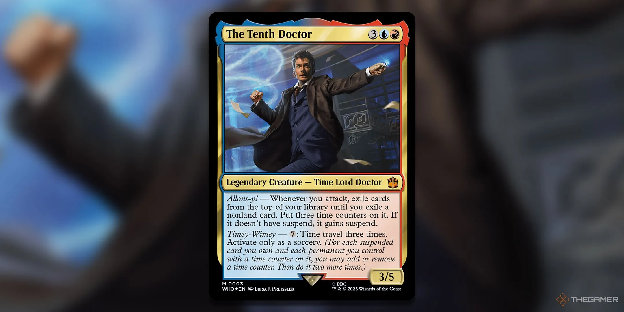Thẻ The Tenth Doctor trong Magic: The Gathering