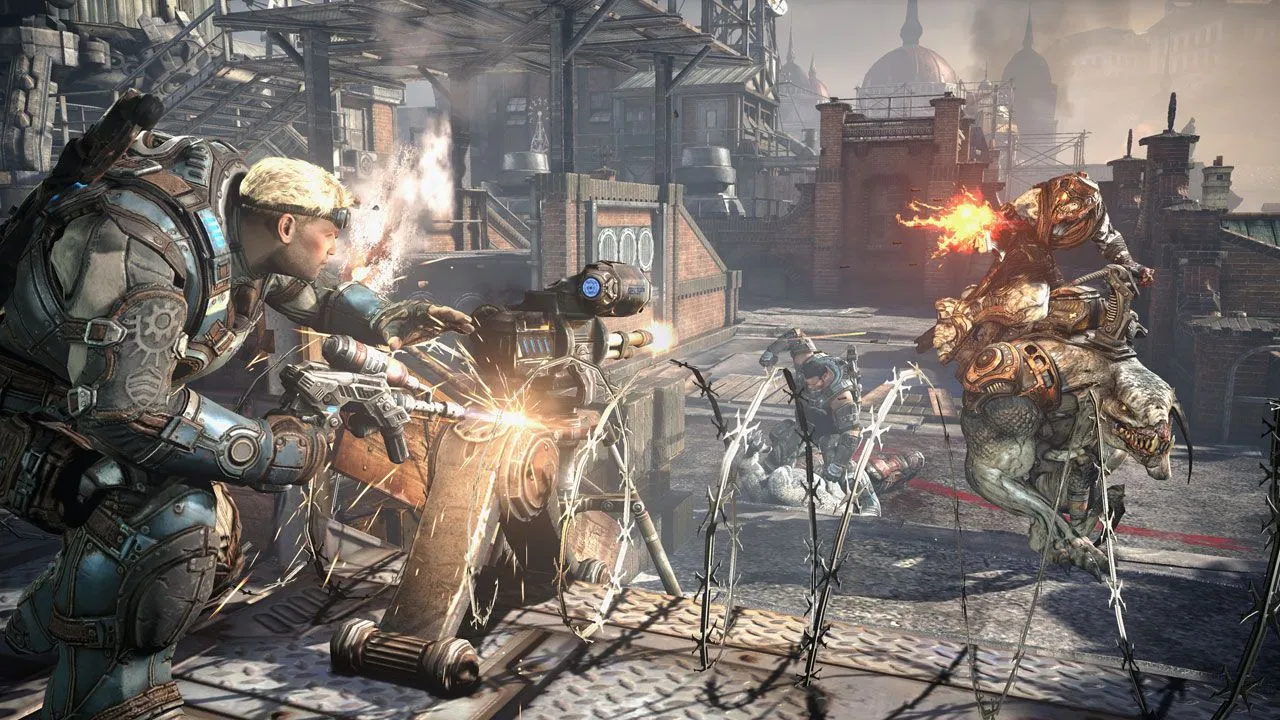Gears of War: Judgment với dàn nhân vật Kilo Squad do Damon Baird lãnh đạo