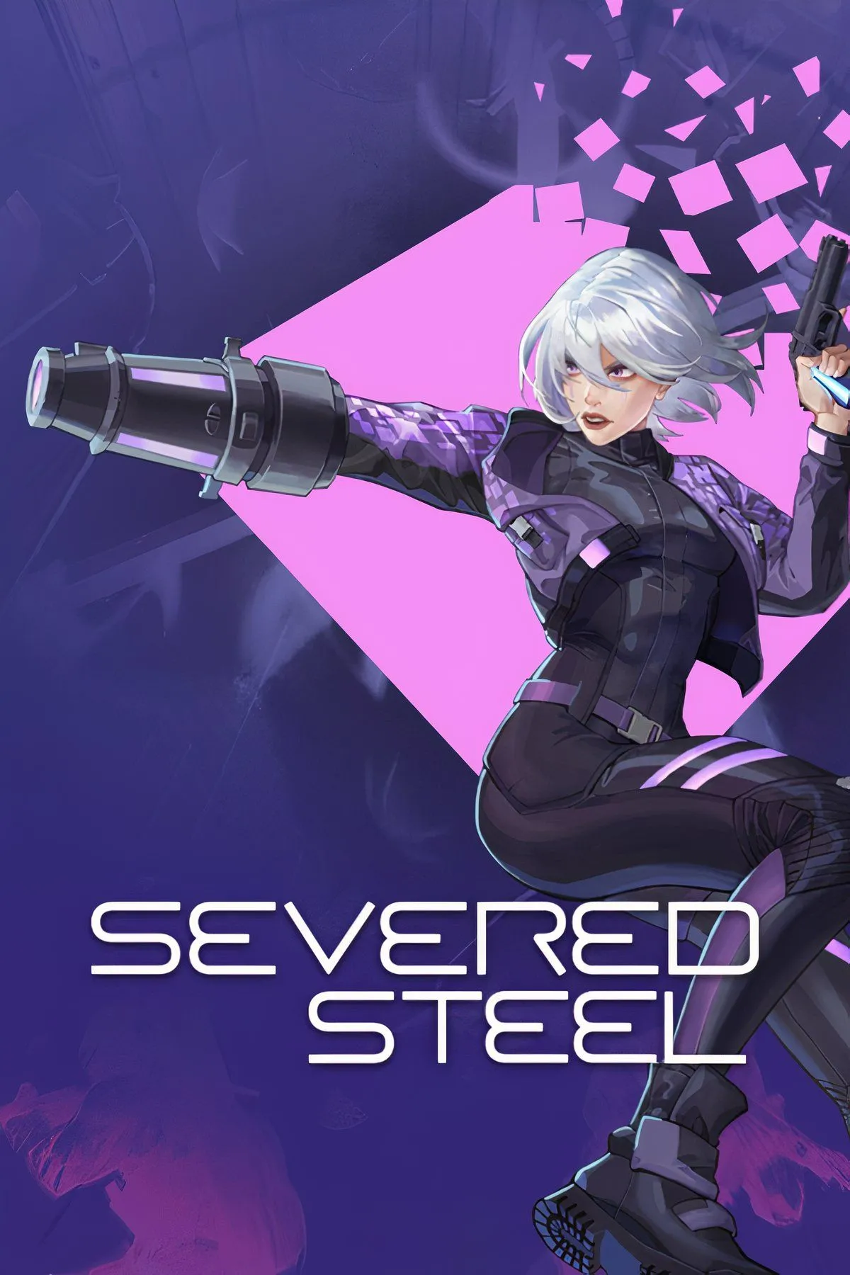 Giao diện tổng hợp thông tin về game Severed Steel, bao gồm điểm đánh giá OpenCritic 79/100, thời điểm phát hành 13/05/2021, và các hệ máy hỗ trợ như PC, PlayStation, Xbox.