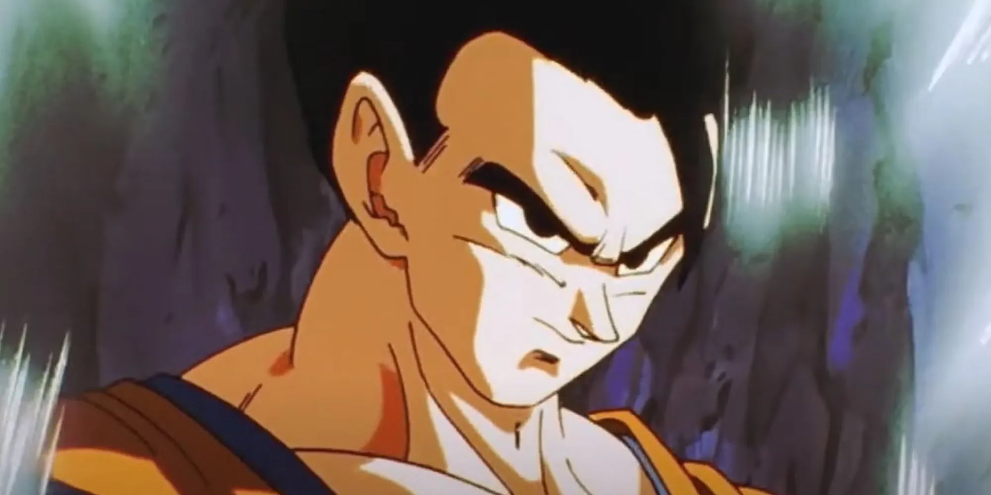 Gohan Mystic chiến đấu với Majin Buu