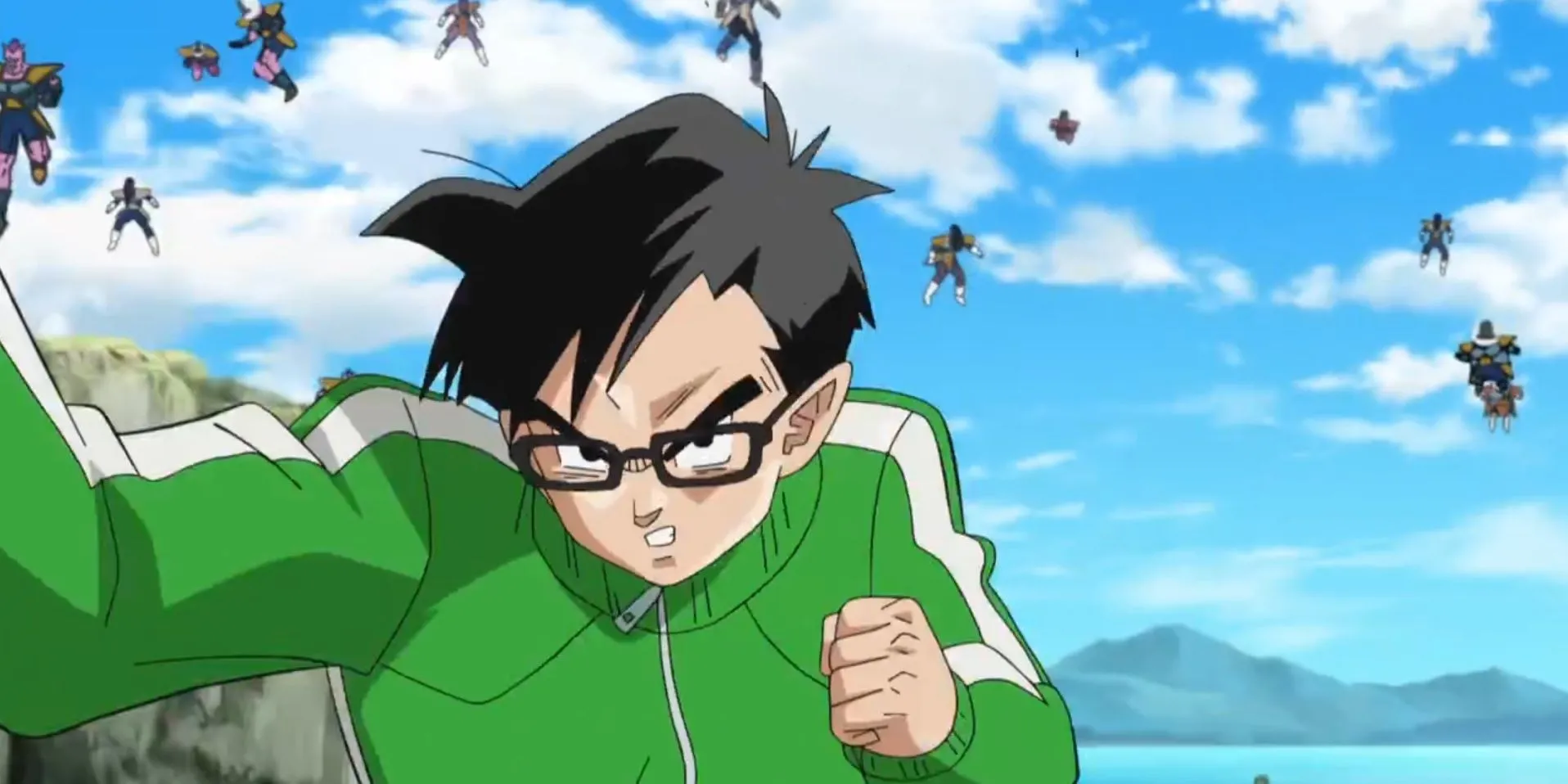 Gohan Super Saiyan đối mặt với Golden Frieza