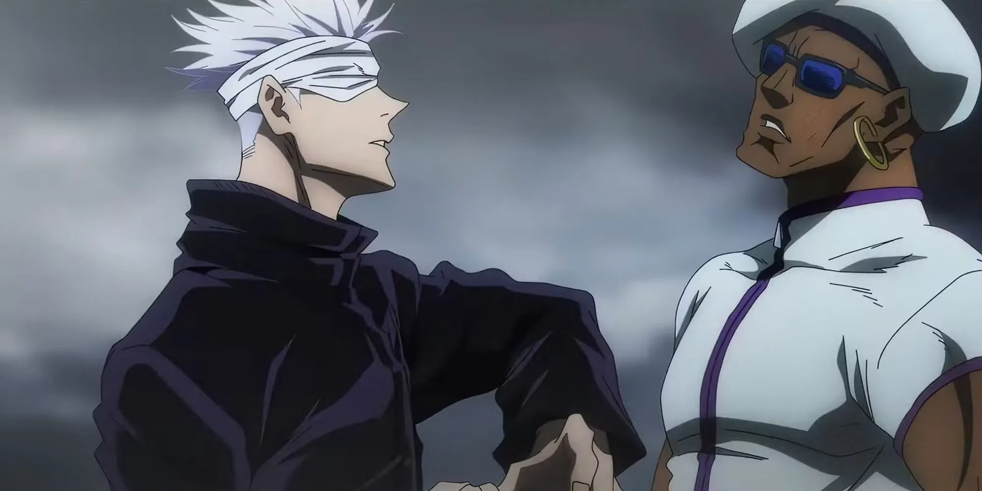 Gojo Satoru áp đảo Miguel trong Jujutsu Kaisen 0, chứng tỏ sức mạnh vượt xa mọi đối thủ