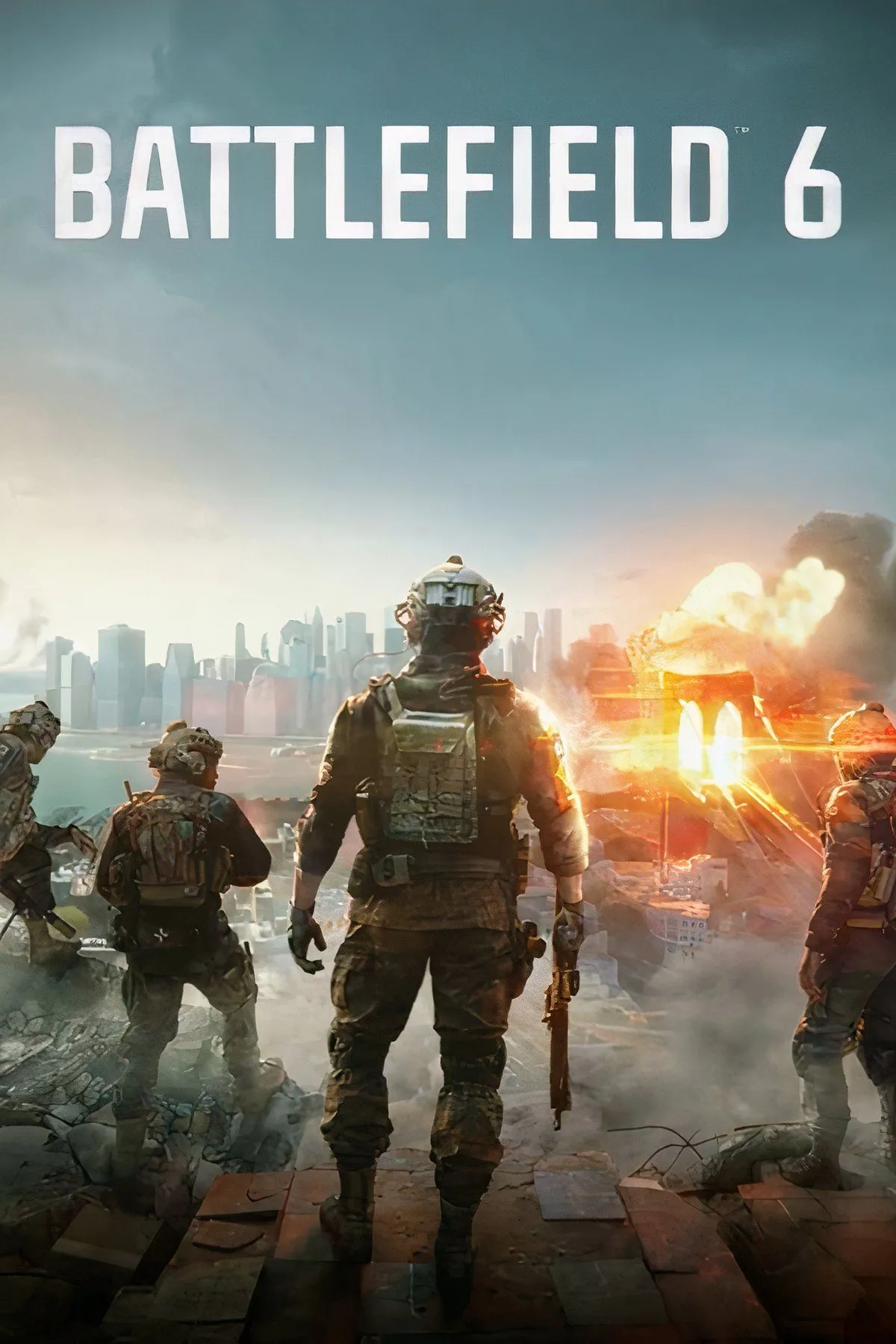Hình ảnh bìa Battlefield 6 giới thiệu trên trang tag