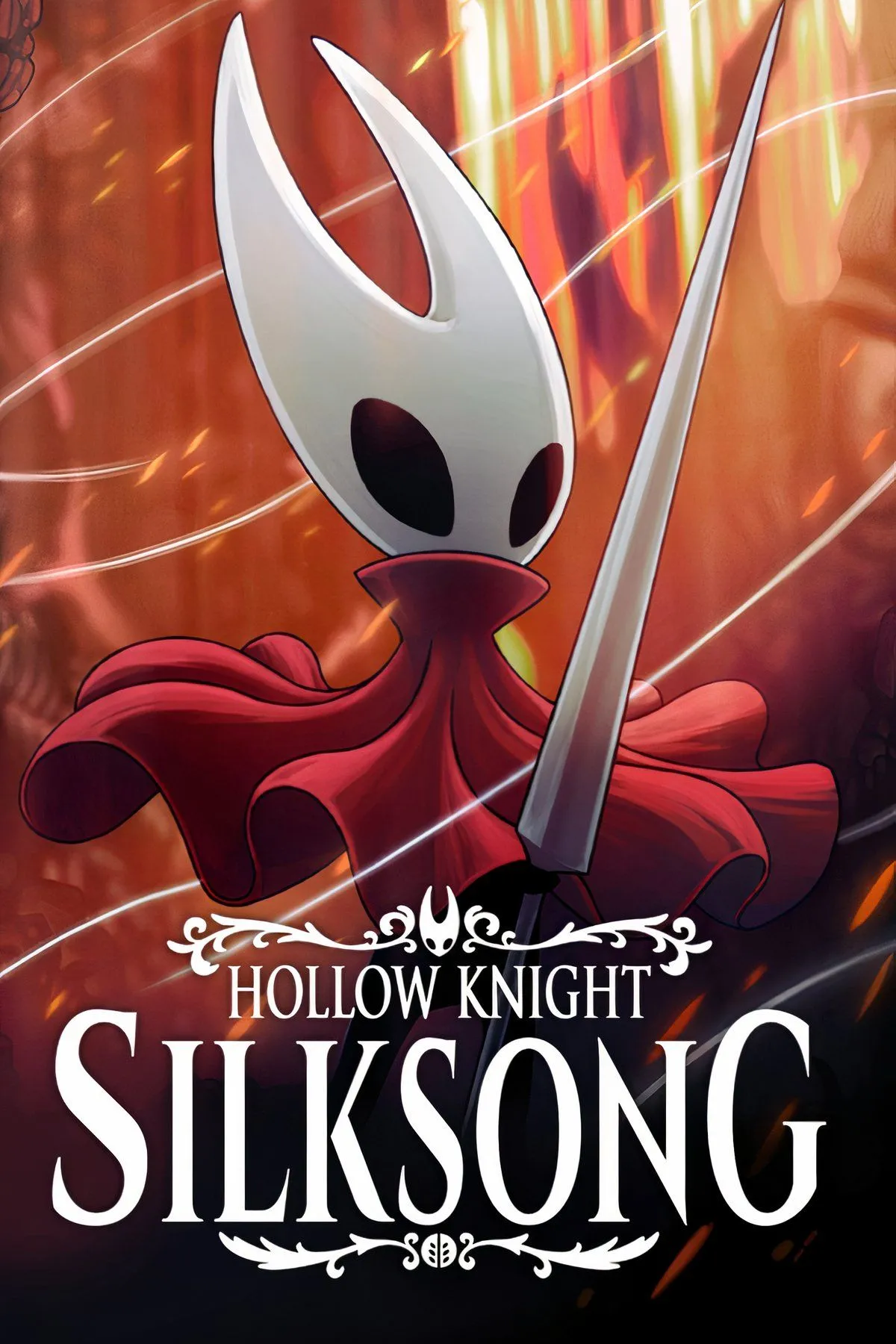 Hình ảnh tổng hợp các phân cảnh và nhân vật chính từ Hollow Knight Silksong.