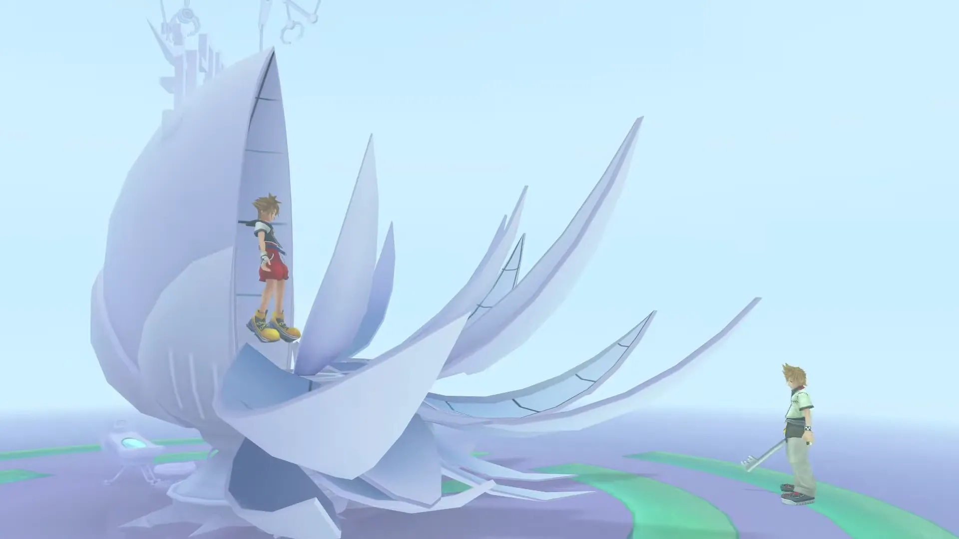 Roxas và Sora đứng cạnh nhau, hé lộ mối liên kết trong Kingdom Hearts 2